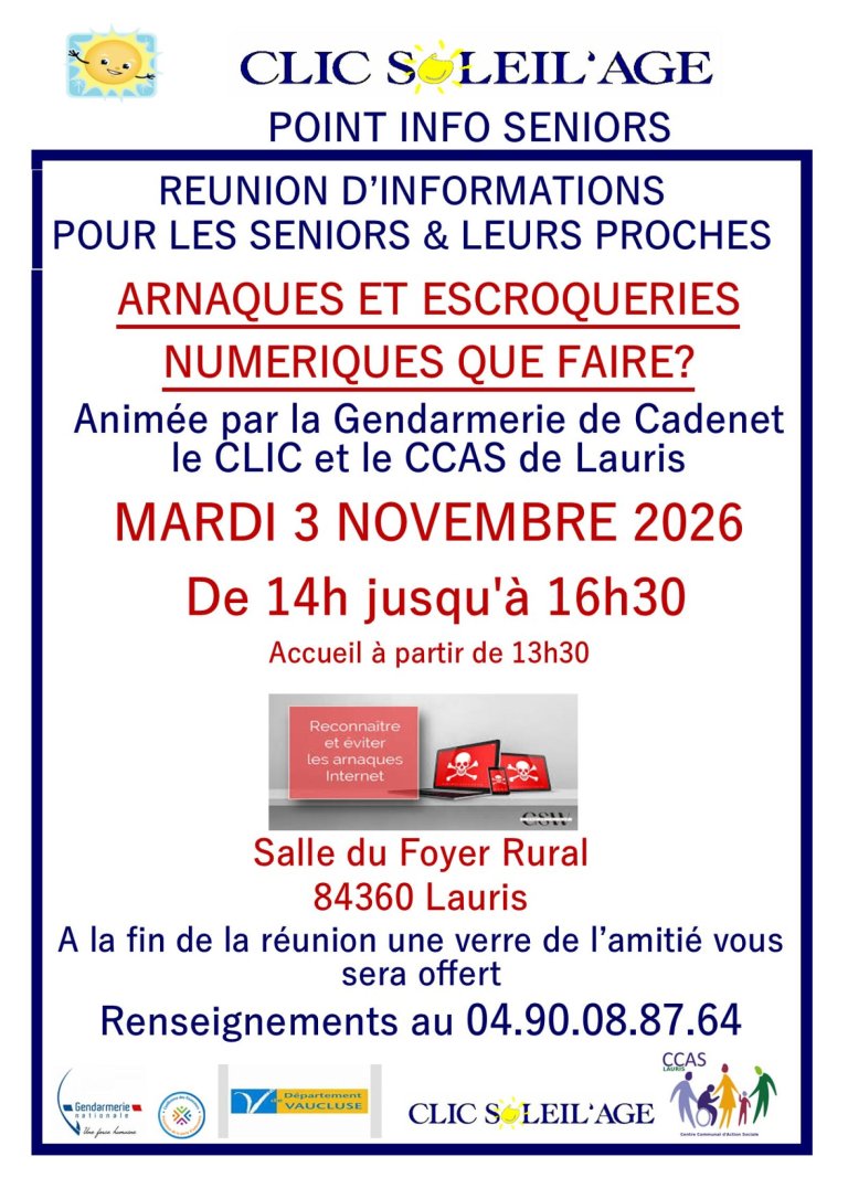 EVITER LES FRAUDES ET ESCROQUERIES LAURIS